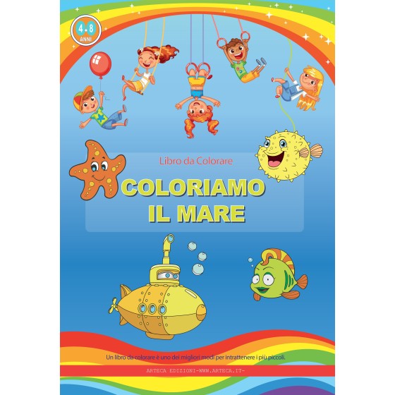 Libro da colorare per bambini Coloriamo il mondo Maxi 100 pg.