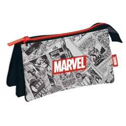 Astuccio Captain Marvel Comic Marvel a 3 scomparti 21 cm