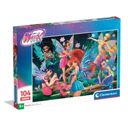Winx Club Mystical Super puzzle Clementoni da 104 pezzi
