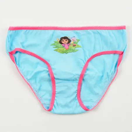 Intimo per bambini Dora the Explorer Adventure, fondo 3 pezzi/confezione 3 - 6 anni / 98 - 116 cm