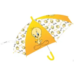 Ombrello semiautomatico per bambini Looney Tunes 74 cm
