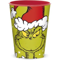 Il Grinch Christmas Mischief bicchiere di plastica da 260 ml