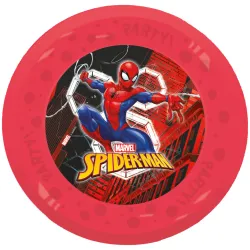 Spiderman World of Webs micro piatto in plastica premium set da 4 pezzi 21 cm