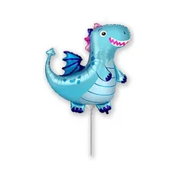 Palloncino foil Dragon Blu 36 cm (WP)