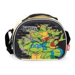 Borsa termica per il pranzo Teenage Mutant Ninja Turtles Power 3D 26 cm