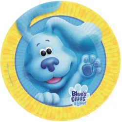 Blue's Clues Fun piatto di carta 8 pz 23 cm