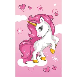 Asciugamano speciale Unicorno, asciugamano viso, asciugamano 30x50 cm