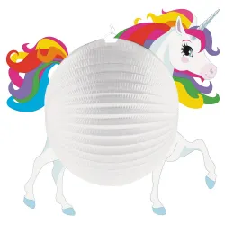 Lanterna unicorno 25 cm