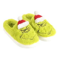 Le pantofole invernali per adulti Grinch Santa Hat 42/43