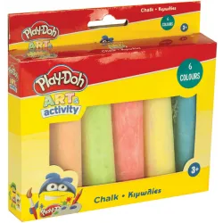 Gessetti Jumbo colorati Play-Doh Art, 6 pezzi