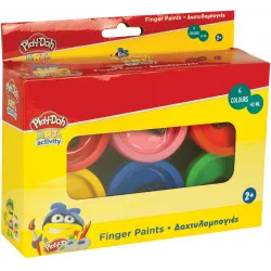 Colori a dita Play-Doh Art 6 pz