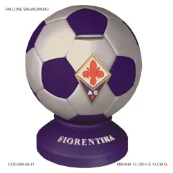 SALVADANAIO PALLONE FIORENTINA 15HX13D.