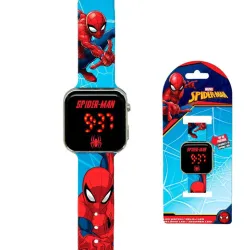 Orologio digitale LED Spiderman blu
