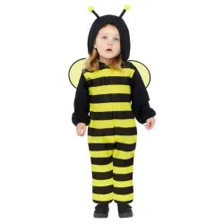 Costume da ape a righe per bambina 6-12 mesi
