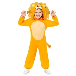 Costume da Leone Giallo 8-10 anni