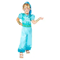 Costume Shimmer e Shine Blu 3-4 anni