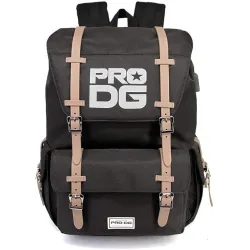 PRODG Black-Zaino Gear, Nero, 34 x 44 cm, Capacità 25 L