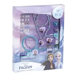 Set di gioielli e accessori per capelli Disney Frozen Sparkle 30 pezzi