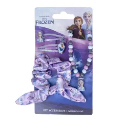 Set collana e accessori per capelli Disney Frozen Sparkle