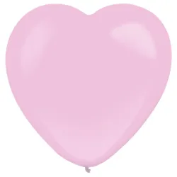 Palloncini Cuore Rosa, 50 pz. 12 pollici (30 cm)
