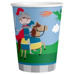 Knights Protect Knight bicchiere di carta 8 pz 250 ml