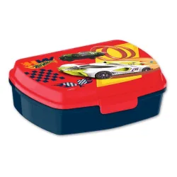 Divertente scatola per panini in plastica Hot Wheels