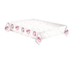 Tovaglia in carta Unicorno Cuore Rosa 120x180 cm