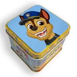 Mini scatola in metallo Paw Patrol Boys 7,5 cm