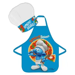 I Puffi Set di grembiuli per bambini Smurfilicious da 2 pezzi