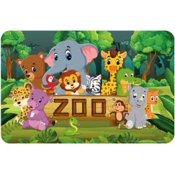 Tovaglietta Animali Zoo 43x28 ​​cm