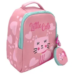 Zaino Cat Little Cats, borsa + portafoglio 25 cm