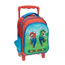 Zaino asilo rotolante Super Mario Jump, borsa 30 cm