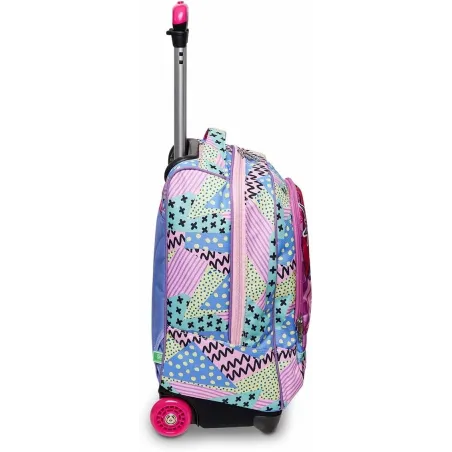 SJ GANG STYLE JAM GANG Trolley Bambine e Ragazze, Rosa, 36,5 x 48 x 24 cm