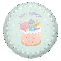 Cookie Crazy Cake Palloncino foil per torta 43 cm