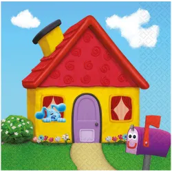 Tovaglioli Blue's Clues Fun, confezione da 16, 33x33 cm