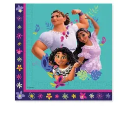 Tovagliolo Disney Encanto Fiore 20 pz 33x33 cm FSC