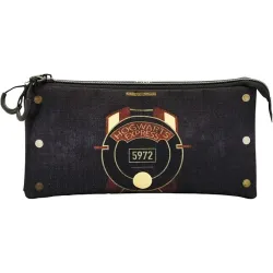 Harry Potter Express-Astuccio Triplo ECO, Multicolore, 23 x 11 cm