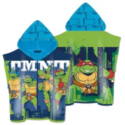 Poncho per telo mare Ninja Turtles NYC 55x110 cm (asciugatura rapida)