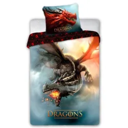 Set biancheria da letto Drago 140x200 cm, 70x90 cm