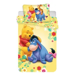 Disney Winnie the Pooh Eeyore Set biancheria da letto per bambini 100x135 cm, 40x60 cm