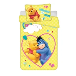 Set biancheria da letto per bambini Disney Winnie the Pooh Smile