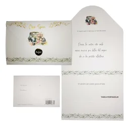 Oggi Sposi  Porta Soldi  Elegante - Carta Pregiata 16.8x11 cm