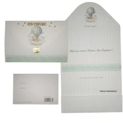 Buon Compleanno Porta Soldi  Elegante - Carta Pregiata 16.8x11 cm