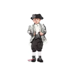 Costume vestito di carnvela Conte di Montecristo bambino da 0 a 3 anni