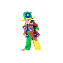 Costume vestito di carnevale piccolo Pagliaccio bambino da 0 a 3 anni