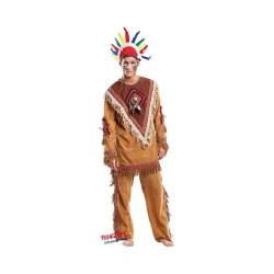Costume vestito di carnevale Indiano da S a XL