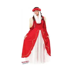 Costume vestito di carnevale Dama Medievale per adulto S-M-L