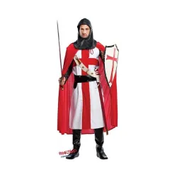 Costume vestito di carnevale Crociato per adulto taglia M-L-XM