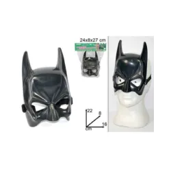 Maschera uomo pipistrello Batman per carnevale